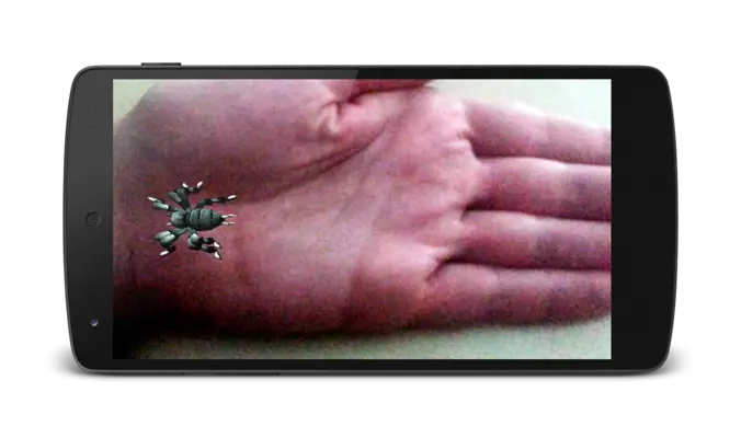 Spider On Hand Prank android App screenshot 1