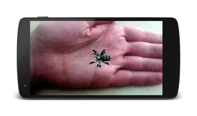 Spider On Hand Prank android App screenshot 2